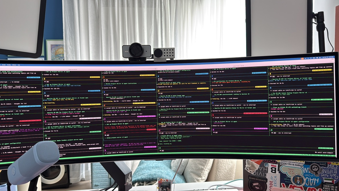 Project Mirror + the V1–V15 awards pipeline — photo 3